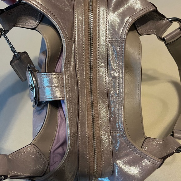 Coach Soho Lynn Metallic Shoulder Bag - Picture 10 of 16